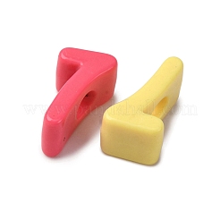 Opaque Acrylic European Beads&nbsp;OACR-S072-04E