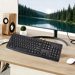 アクリル製コンピューターキーボードホルダー  長方形  透明  43x15.2x3.5cm&nbsp;ODIS-WH20025-22B-02