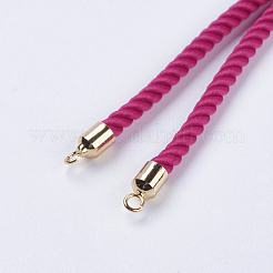 Nylon Twisted Cord Bracelet Making&nbsp;MAK-F018-16G-RS