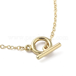 Rotated Hourglass Flat Round Alloy Pendant Necklaces for Women&nbsp;NJEW-G131-01D