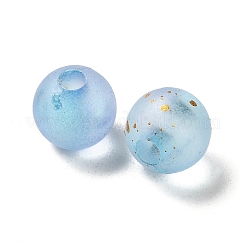 Frosted Transparent Acrylic Beads&nbsp;X1-OACR-F013-13D
