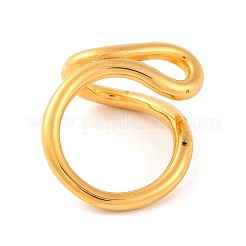 Ion Plating(IP) 304 Stainless Steel Open Cuff Rings for Women&nbsp;RJEW-S414-47B-G
