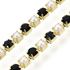 Brass Rhinestone Strass Chains&nbsp;CHC-N017-001A-A15