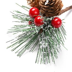 Plastic Artificial Winter Christmas Simulation Pine Picks Decor&nbsp;DIY-P018-B01