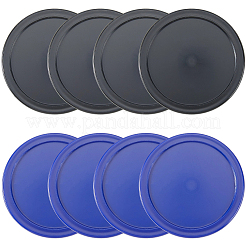 8Pcs 2 Colors Plastic Air Hockey Pucks&nbsp;AJEW-CN0006-59A