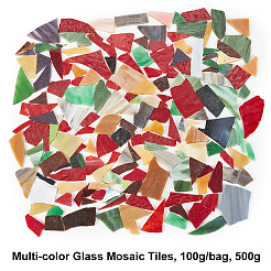Multi-color Glass Mosaic Tiles&nbsp;MOSA-WH0001-03B