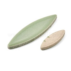 Flat Elongated Leaf Porcelain Mosaic Tiles&nbsp;PR-CBA4734-02D