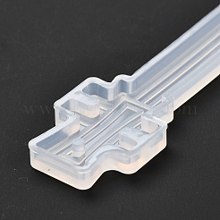 DIY Round Moon Lute Bookmark Silicone Molds&nbsp;DIY-F089-02