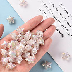 Transparent Acrylic Beads&nbsp;TACR-S152-11B-06
