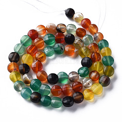 Natural Agate Beads Strands&nbsp;G-N326-98G