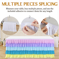 Cloth Table Skirt&nbsp;AJEW-WH20070-168B