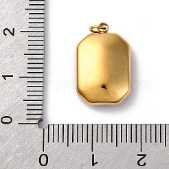 316 Stainless Steel Faceted Glass Pendants&nbsp;STAS-K258-48G-05
