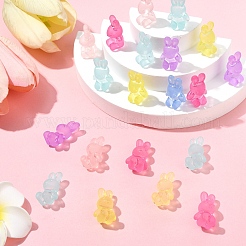 30Pcs Frosted Acrylic Beads&nbsp;MACR-YW0003-92