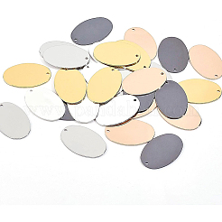 30Pcs 5 Colors Brass Pendants&nbsp;KK-BC0002-16