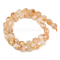 Heated Natural Citrine Beads Strands&nbsp;G-Z147-A02-03