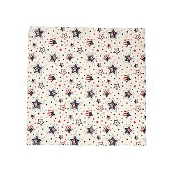 プリントコットン生地  パッチワーク用  パッチワークにティッシュを縫う  ミックスカラー  498x498x0.2mm  7個/セット&nbsp;DIY-XCP0003-66