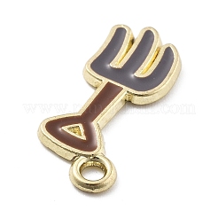 Alloy Enamel Pendants&nbsp;PALLOY-E582-01G-03