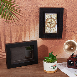 Plastic Trading Card Display Frame&nbsp;AJEW-WH0606-35A