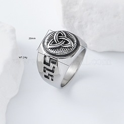 304 Stainless Steel Finger Rings for Men&nbsp;VP8445-3
