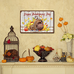 Metal Iron Sign Poster&nbsp;AJEW-WH0157-601