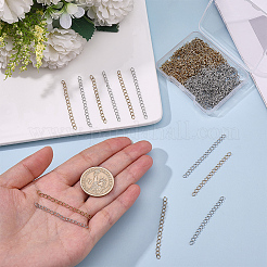 100Pcs 2 Colors Zinc Alloy Chain Extender&nbsp;FIND-BM0001-77
