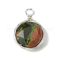 Natural Gemstone Pendants&nbsp;PALLOY-JF03175-01