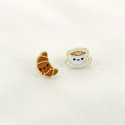 Zinc Alloy Enamel Stud Earrings&nbsp;FS-WGE0F18-01