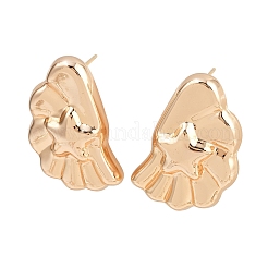 Brass Stud Earrings&nbsp;EJEW-H168-08G