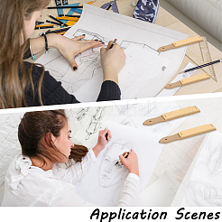 6Pcs Sandpaper File with Wood Pencil Sandpaper Board&nbsp;TOOL-GF0003-59