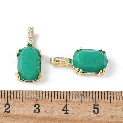 Natural & Dyed White Jade Pendants&nbsp;KK-F892-31G-02