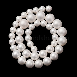 Electroplated Shell Pearl Graduated Beads Strands&nbsp;SH-CBA8E5B-02
