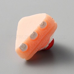 Opaque Resin Cabochons&nbsp;LS-RESI-WH0026-51C