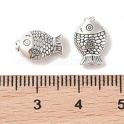 Tibetan Style Zinc Alloy Fish Beads&nbsp;TIBEB-R061-097
