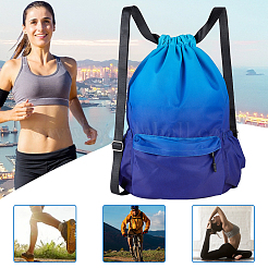 Oxford Cloth Drawstring Waterproof Backpack&nbsp;ABAG-WH0032-65A