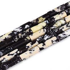 Natural Yellow Turquoise(Jasper) Beads Strands&nbsp;G-T141-79