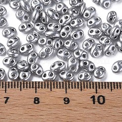 Colours Luster Czech Glass Seed Beads&nbsp;SEED-N004-005-E01