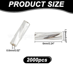 90G Glass Bugle Beads&nbsp;SEED-HY0001-20B