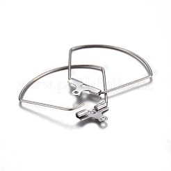 Tarnish Resistant 304 Stainless Steel Pendants&nbsp;STAS-F191-08P