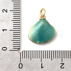 Brass Enamel Charms&nbsp;KK-A268-08G-05
