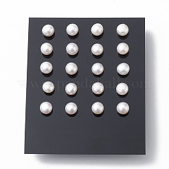 Natural Pearl Ear Studs&nbsp;EJEW-P223-01B-P03