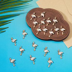 20Pcs Alloy Enamel Pendants&nbsp;ENAM-SW0002-06D