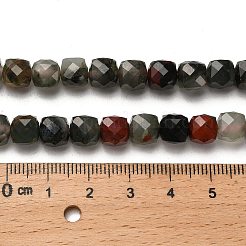 Natural African Bloodstone Beads Strands&nbsp;G-H078-C26-01