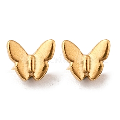 304 Stainless Steel Stud Earrings&nbsp;STAS-E502-04G-02