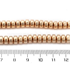 Electroplated Synthetic Non-magnetic Hematite Beads Strands&nbsp;G-M095-C01-01KCG