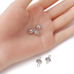 Tibetan Style Alloy Connector Charms&nbsp;PALLOY-YW0001-48