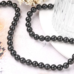 Natural Obsidian Bead Strands&nbsp;X-G-R173-8mm-02