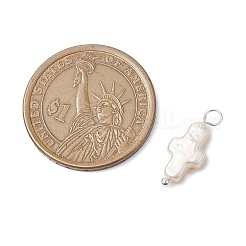 Natural Keshi Pearl Pendants&nbsp;PALLOY-JF02900-01
