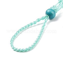 Braided Nylon Cord Macrame Pouch Pendant Decorations&nbsp;AJEW-JB01127