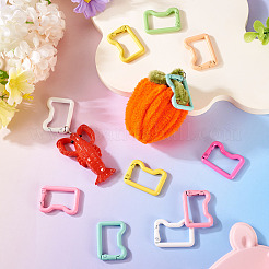 10Pcs Spray Painted Spring Gate Rings&nbsp;FIND-TA0008-86