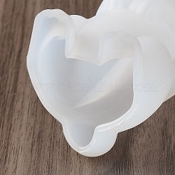 Diyのシリコーンキャンドル型  レジン型  UVレジン用  エポキシ樹脂ジュエリー作り  兎  5.2x6x11.1cm&nbsp;SIMO-H016-01D